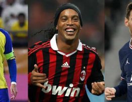 Quand Ronaldinho a nomme trois joueurs meilleurs que Lionel Messi