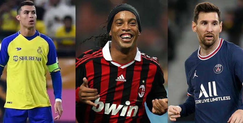 Quand Ronaldinho a nomme trois joueurs meilleurs que Lionel Messi